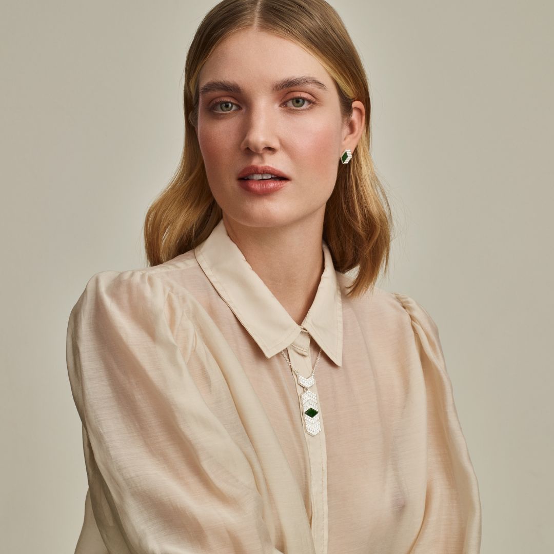 Kalevala Tree Spirit, Stud Earrings, sterling silver