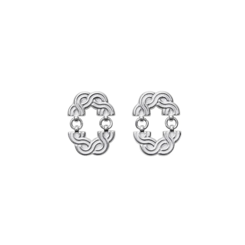 Kalevala Maiden of the North small earrings, silver, Kalevala Originals