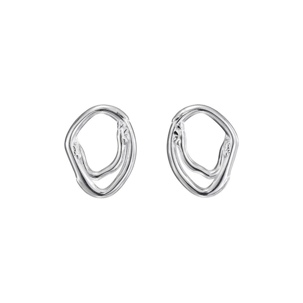 Kalevala Männyt Earrings, Silver, 261001103T