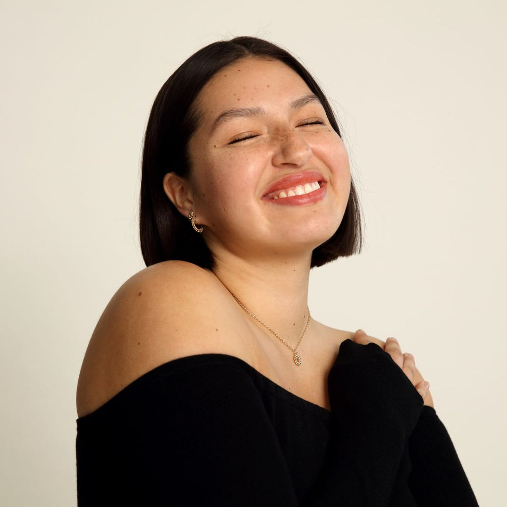 Kalevala Circle of Light Hoop Earrings, Bronze, Kalevala Modern, 3669480T