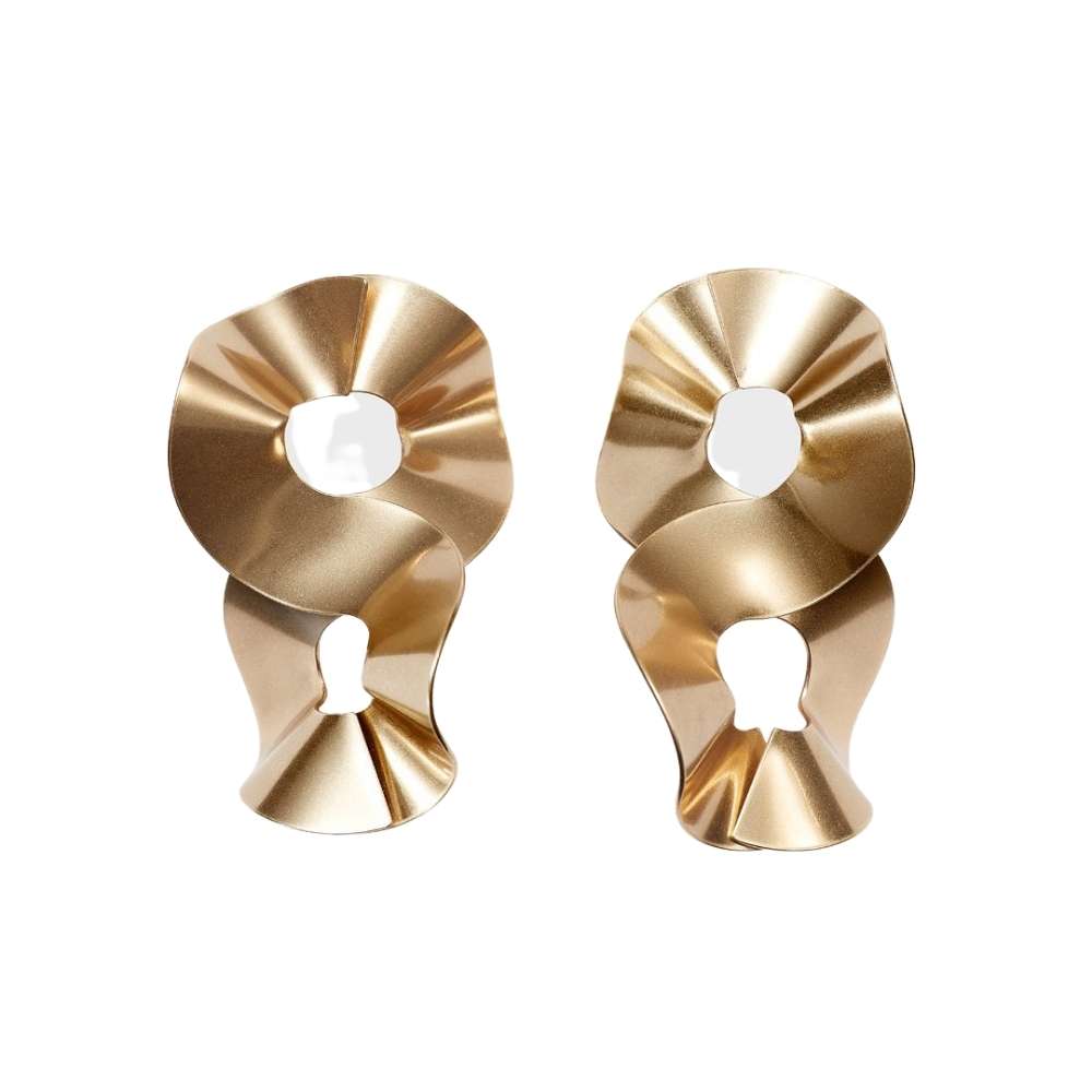 Kalevala Alluring earrings large, bronze, Kalevala Modern